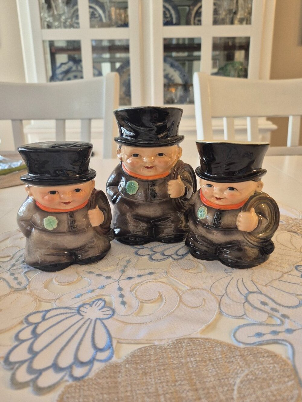 Goebel Lucky Irish Chimney Sweep 3pc Breakfast Set